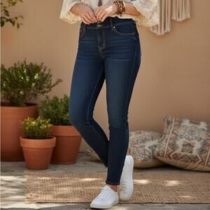 TORRID dark denim jeggings size 16 stretch super soft skinny jeans